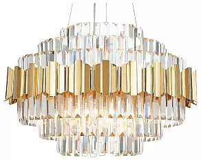 Подвесная люстра Natali Kovaltseva Ruby RUBY 81442/10C GOLD