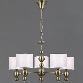 Подвесная люстра ILLUMICO IL0610 IL0610-5PSQ-25AB ELITE