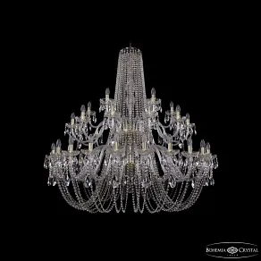 Подвесная люстра Bohemia Ivele Crystal 1402 1402/24+12+6/530/2d G