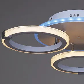 Потолочная люстра Reluce 06319 06319-3.3-03 WH+CR (RGB)