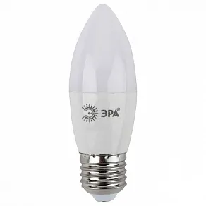 Лампа светодиодная Эра Стандарт E27 9Вт 6000K LED B35-9W-860-E27