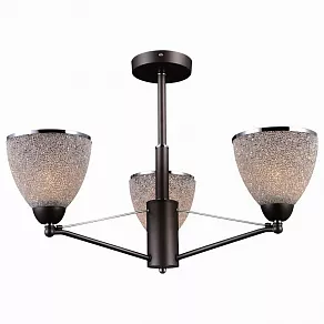Люстра на штанге Natali Kovaltseva Chambery Chambéry 75113-3C GRAY, CHROME