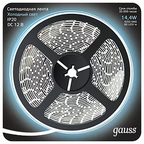 Лента светодиодная Gauss Gauss 312000314