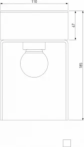 Накладной светильник Elektrostandard Atrani 35085/F