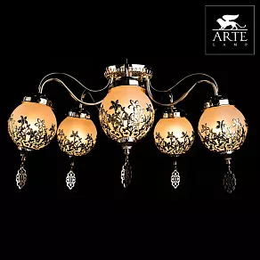 Потолочная люстра Arte Lamp Moroccana A4552PL-5GO