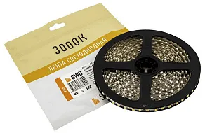 Лента светодиодная SWG PRO SWG3PT120 SWG3PT120-24-9.6-WW