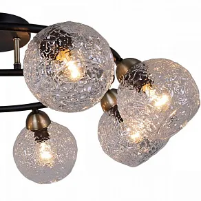 Потолочная люстра ILLUMICO  IL0296-8CSQ-79 BK AB