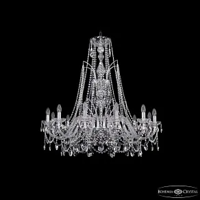 Подвесная люстра Bohemia Ivele Crystal 1411 1411/12/360/XL-96 Ni