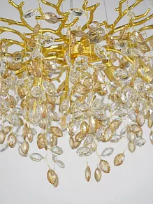 Подвесная люстра LUMINA DECO Brevia LDP 8027-800 GD