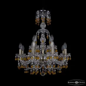 Подвесная люстра Bohemia Ivele Crystal 1410 1410/8+4/195/XL-66 Pa V1003