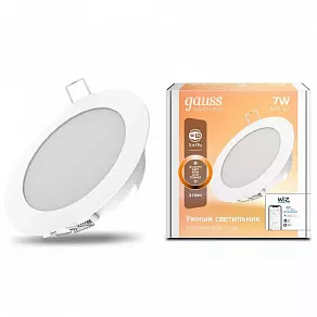 Встраиваемый светильник Gauss Smart Home DIM 2010122