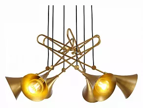 Подвесная люстра Mantra Jazz Pintura Oro 6350