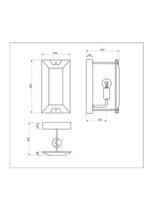 Бра Moderli Rizar V10472-1W