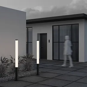 Наземный высокий светильник Maytoni Ginza O041FL-L50B3K