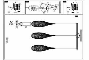 Подвесной светильник Eglo ПРОМО Razoni 94389