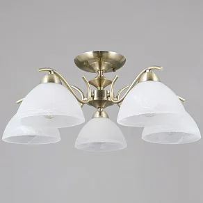 Люстра на штанге ILLUMICO  IL0905-5CSQ-26 AB ELITE