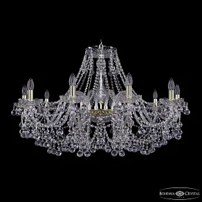 Подвесная люстра Bohemia Ivele Crystal 1409 1409/10/360 G
