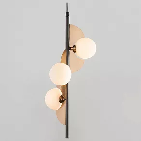 Подвесная люстра Eurosvet Futura 50143/3 золото/черный