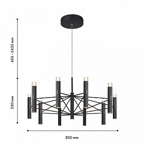 Подвесная люстра Favourite Blick 4758-10P