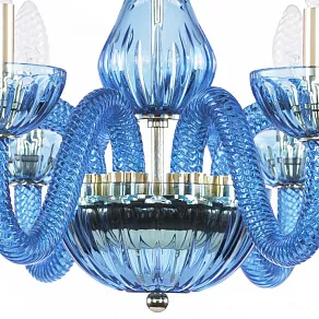 Подвесная люстра Bohemia Ivele Crystal Ivele Crystal 3 1310/8/240 G Aq/Aquamarime/M-1H