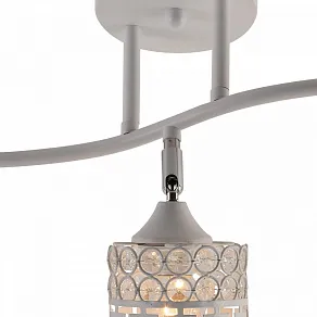Светильник на штанге Reluce 01588-1 01588-0.3-03 WH+CR+WOOD