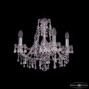 Подвесная люстра Bohemia Ivele Crystal 1410 1410/4/160 Ni V0300
