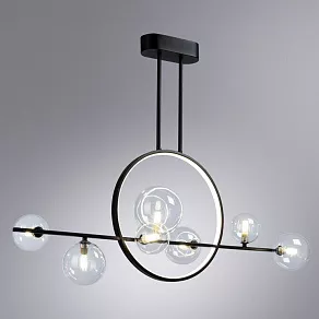 Люстра на штанге Arte Lamp Saturn A7791SP-59BK