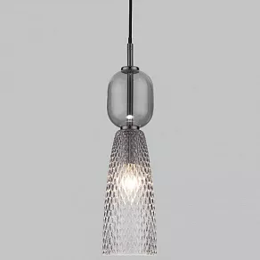 Подвесной светильник Eurosvet Glossy 50211/1 дымчатый