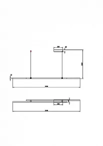 Подвесной светильник Maytoni Halo MOD005PL-L48BSK
