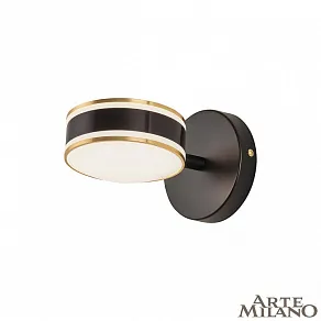 Бра Arte Milano Ferrara-71040 277599/1B BK/GD