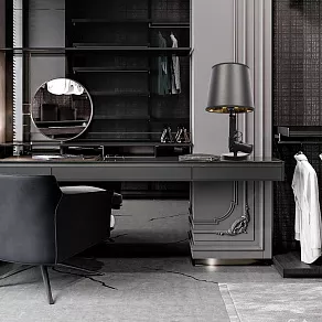 Настольная лампа декоративная Loft it Arsenal 10136/A Dark grey