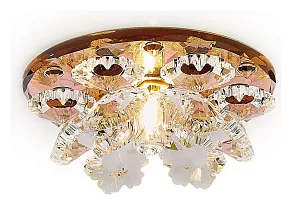 Встраиваемый светильник Ambrella Crystal K440 K440 BR