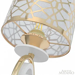 Бра Arte Milano Florentia-1237 301237/1W Wh/Gd