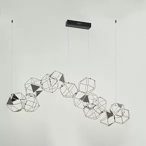 Подвесная люстра Eurosvet Uma 90368/14 жемчуг черный