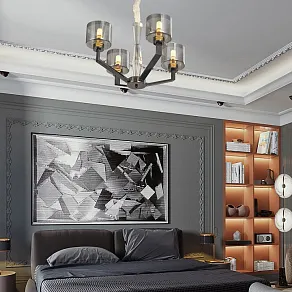 Подвесная люстра Arte Milano Neapolis-72307 272307/4 BN