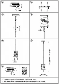 Светильник на штанге Lightstar Firenze 725113