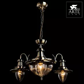 Подвесная люстра Arte Lamp Fisherman A5518LM-2-3AB