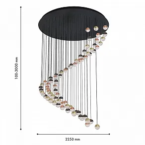 Подвесная люстра Favourite Luna 4371-28P