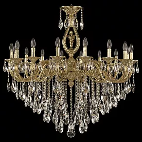 Подвесная люстра Bohemia Ivele Crystal 7101 71401/16/360 B G FA10B