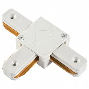 Токопровод T-образный центральный AM-Group AM174 AM174 WH