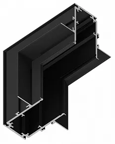 Соединитель угловой L-образный для треков встраиваемых Ambrella GL GL3363