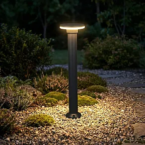 Наземный низкий светильник Reluce  09974-0.7-001JH 0,6M LED12W BK RLOS