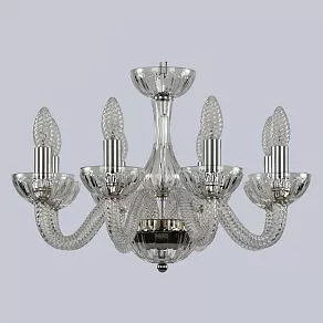Подвесная люстра Bohemia Ivele Crystal Ivele Crystal 3 1310/8/165 Ni Cl/Clear/M-1H