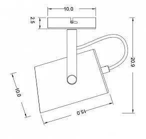 Бра Freya Elori FR4004WL-01BBS