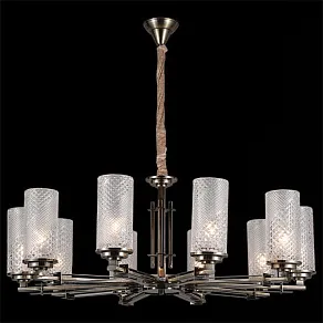 Подвесная люстра ILLUMICO  IL8682-10P-10 BR