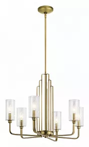 Люстра на штанге Kichler Kimrose QN-KIMROSE6-BNB