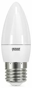 Лампа светодиодная Gauss Led Elementary Candle E27 6Вт 3000K 33216