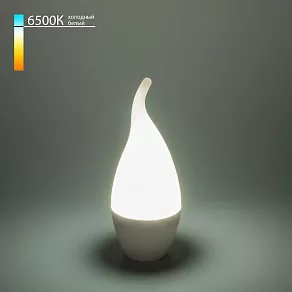 Лампа светодиодная Elektrostandard Свеча на ветру E14 6Вт 6500K BLE1420