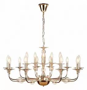 Подвесная люстра iLamp Aura 1030-10+5 GD