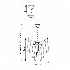 Подвесная люстра Lightstar Retro II 799082